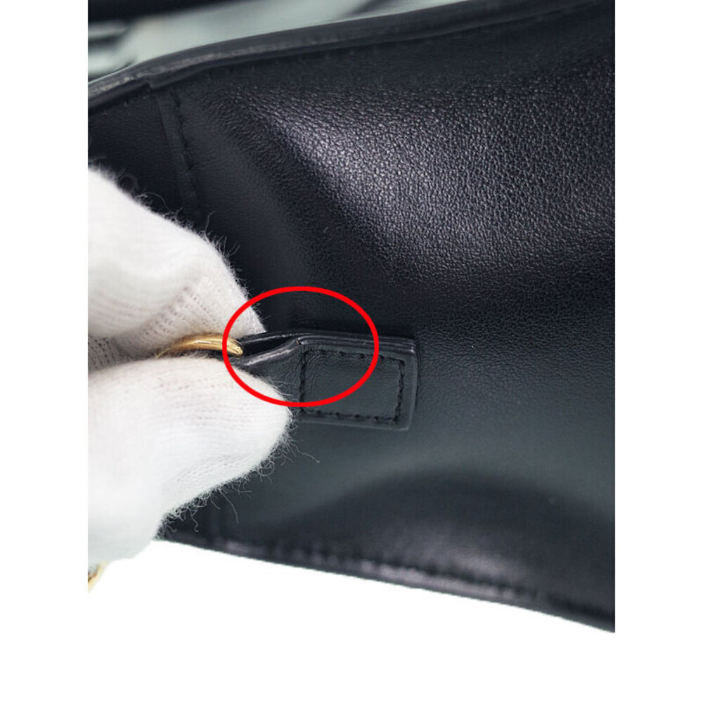 SAINT LAURENT PARIS Monogram Cabas 2way Leather HandBag - Picture 9 of 9